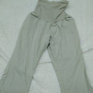 Motherhood Maternity full panel Khaki Capris
